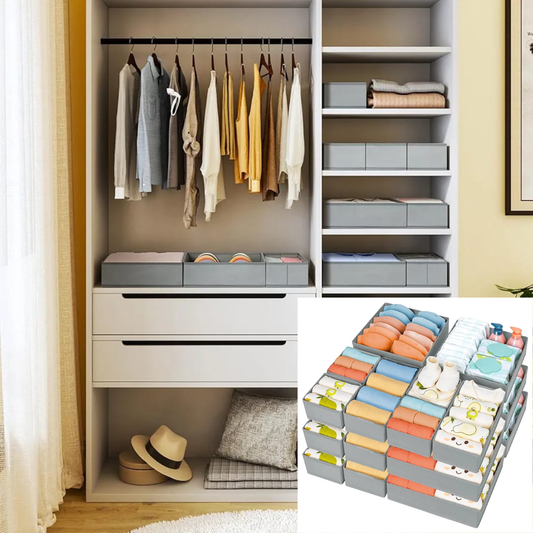 ORGANIZADOR DE CLOSET 15 PIEZAS