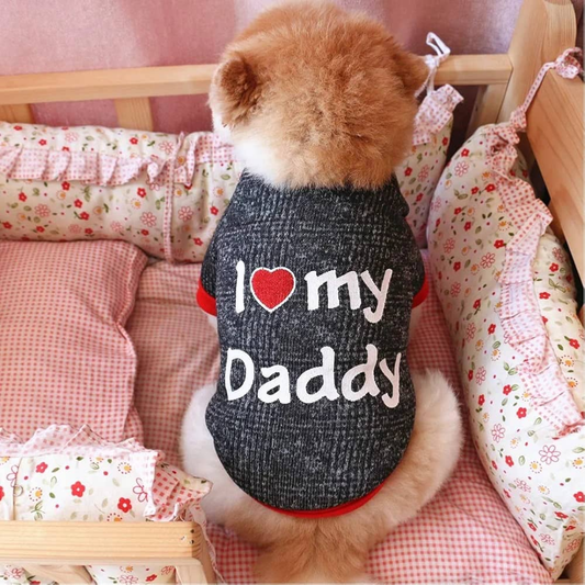 ABRIGO I LOVE DADDY TALLA S