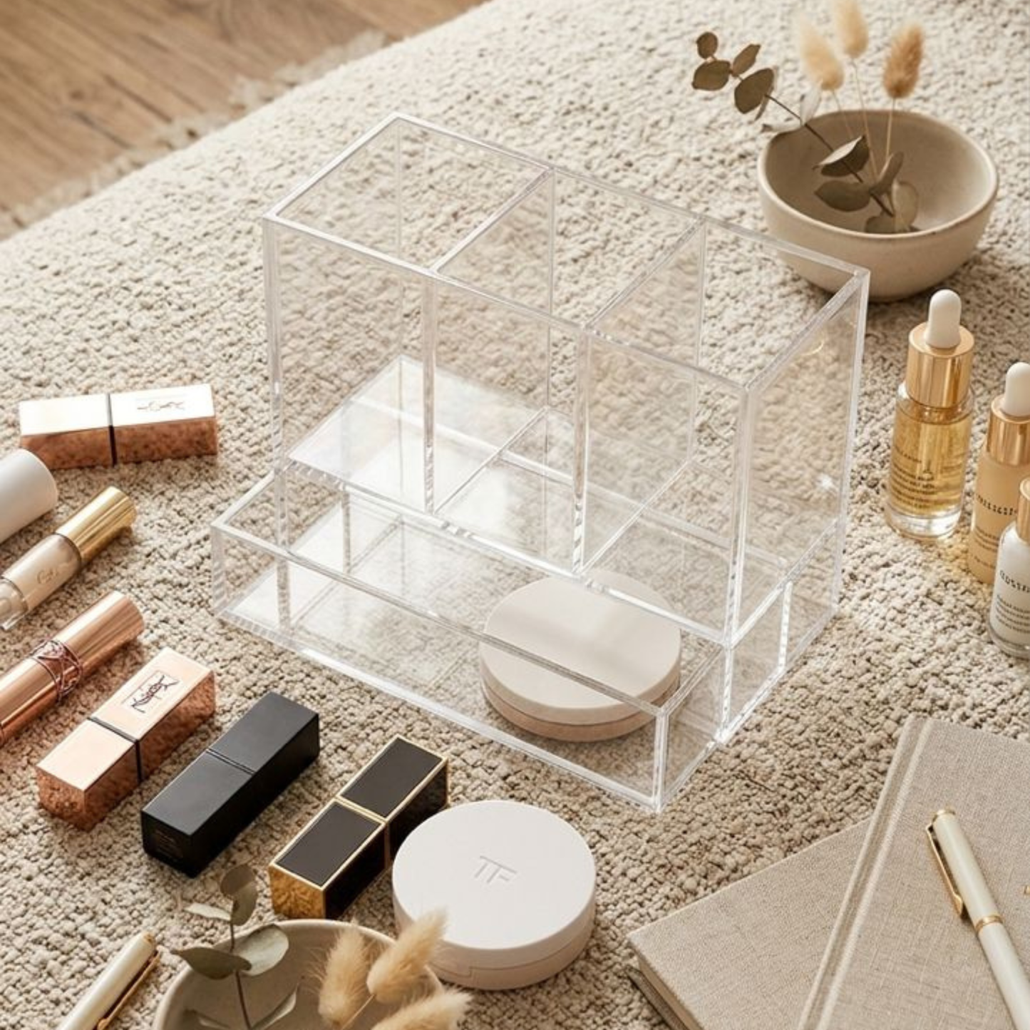 ORGANIZADOR EN ACRILICO HOME T