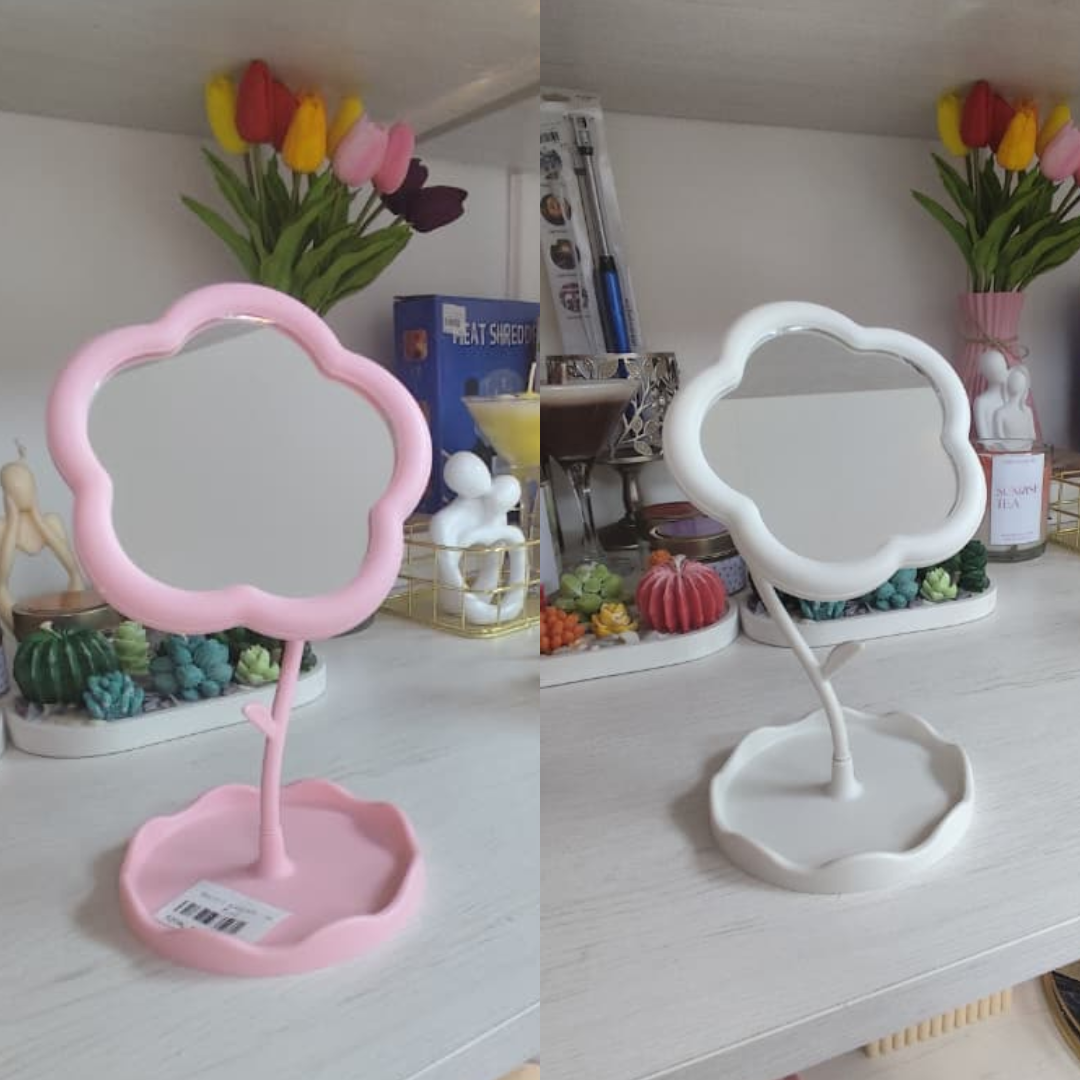 ESPEJO PEQUEÑO DE FLOR