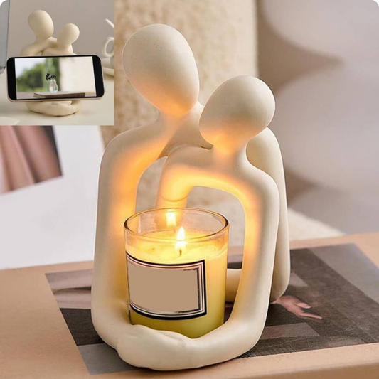 FIGURA PAREJA PARA DECORAR CON VELA
