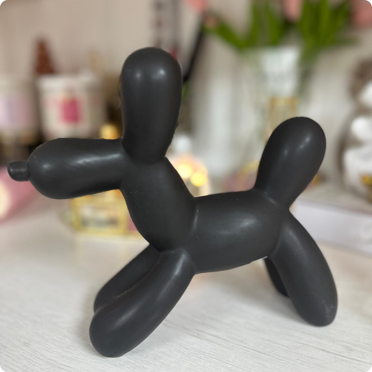 FIGURA DE PERRITO NEGRO MEDIANO