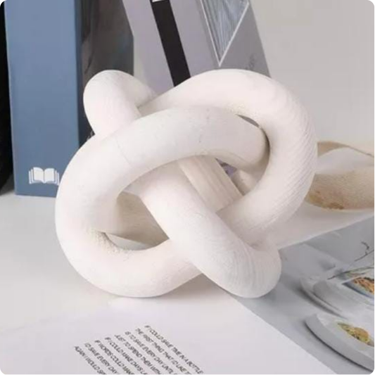 FIGURA DECORATIVA NUDO BLANCO GRANDE