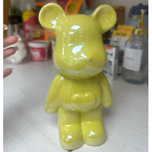 FIGURA DE OSO AMARILLO ALCANCIA