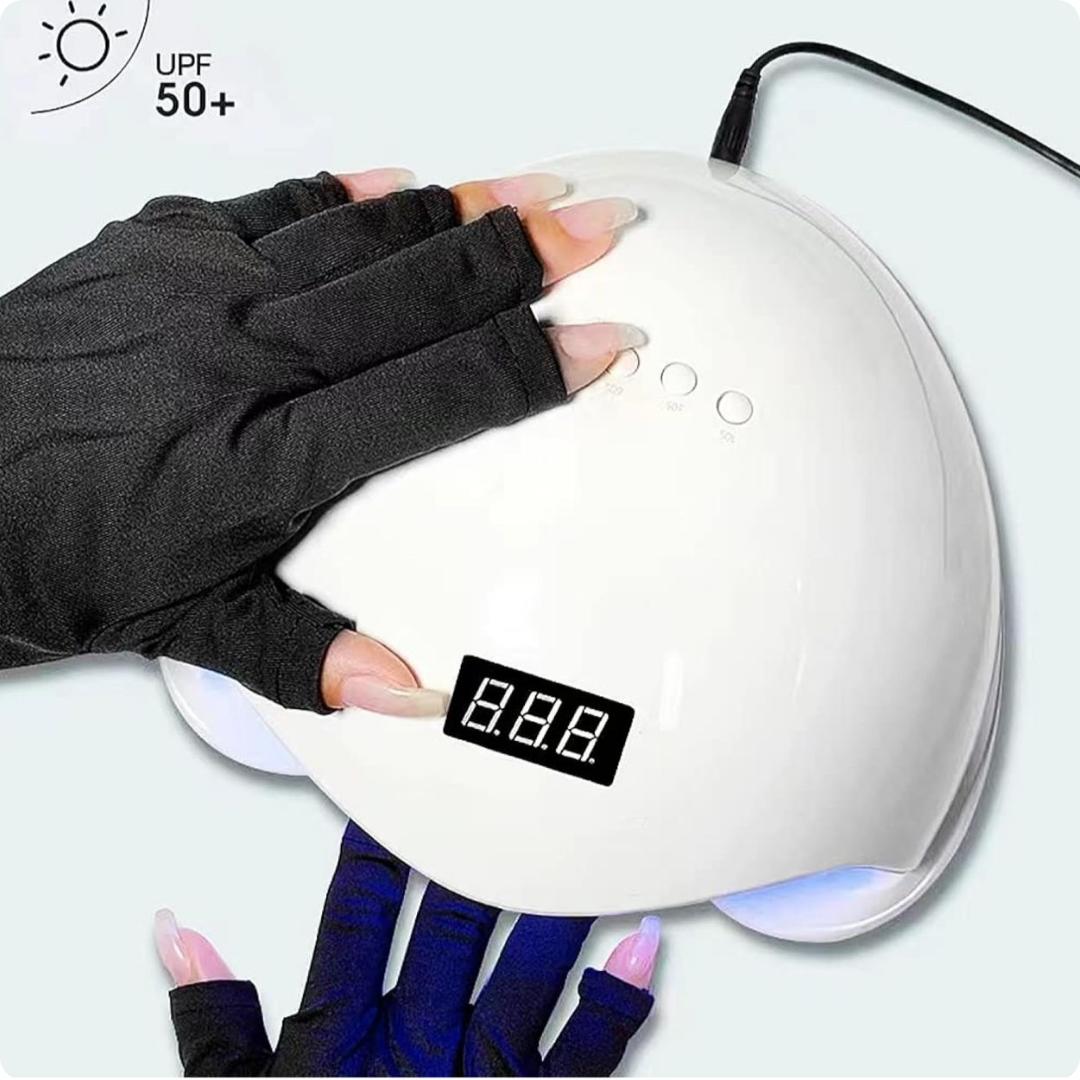 GUANTES PARA PROTECCIÓN DE MANOS CONTRA LÁMPARA ULTRAVIOLETA - SASCHA FITNESS