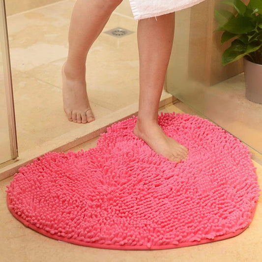 ALFOMBRA EN FORMA DE CORAZON