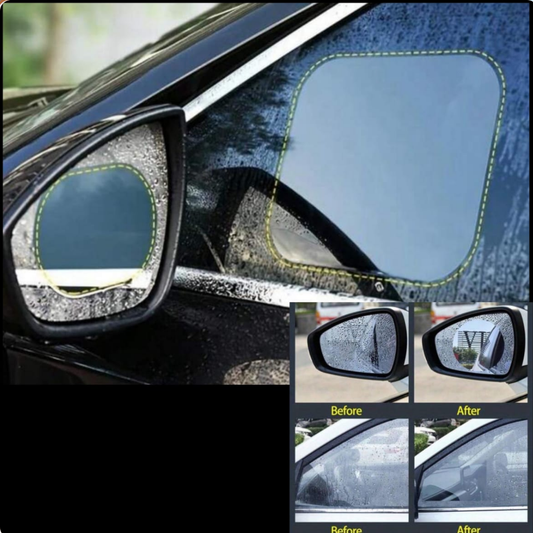 KIT DE 4 PEGATINAS ANTINIEBLA PARA VEHICULO