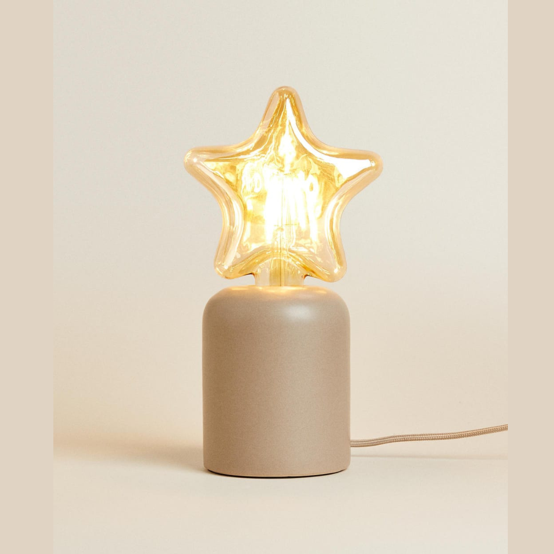 LAMPARA DE ESTRELLA ZARA HOME