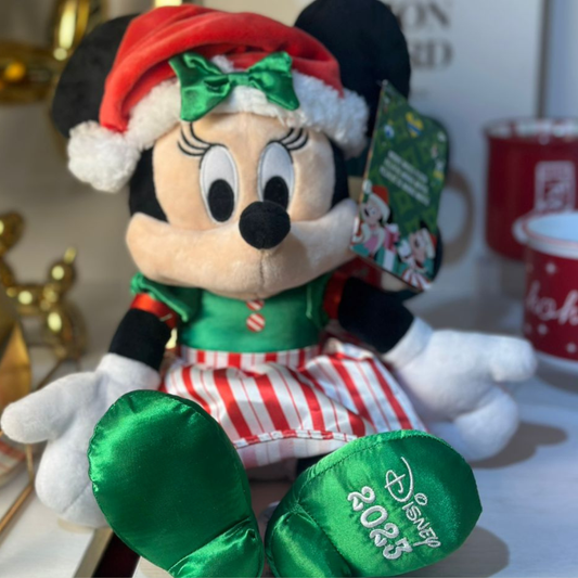 PELUCHE DE MINNIE NAVIDEÑA