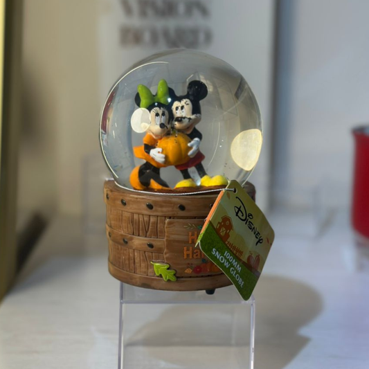 BOLA DE CRISTAL MINNIE Y MICKEY MUSICAL