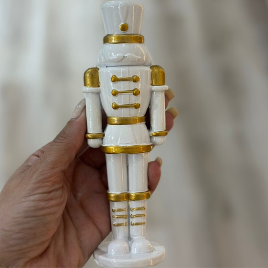 CASCANUEZ BLANCO CON DORADO