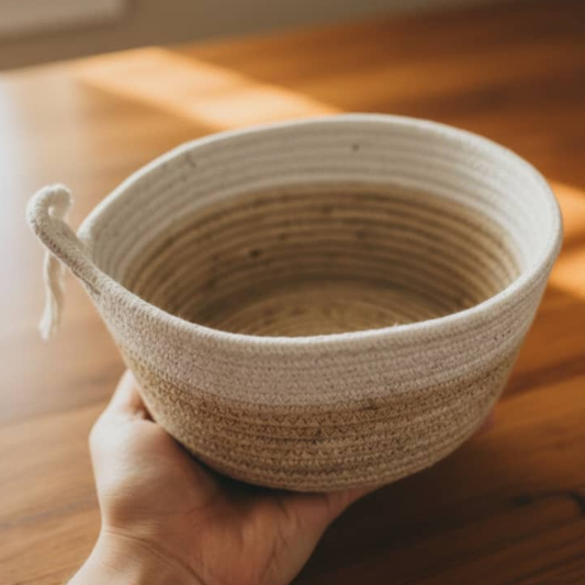 CESTA TEJIDA MODELO NUEVO