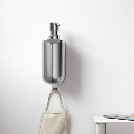 DISPENSADOR DE ACERO INOXIDABLE INDIVIDUAL PARA BAÑO