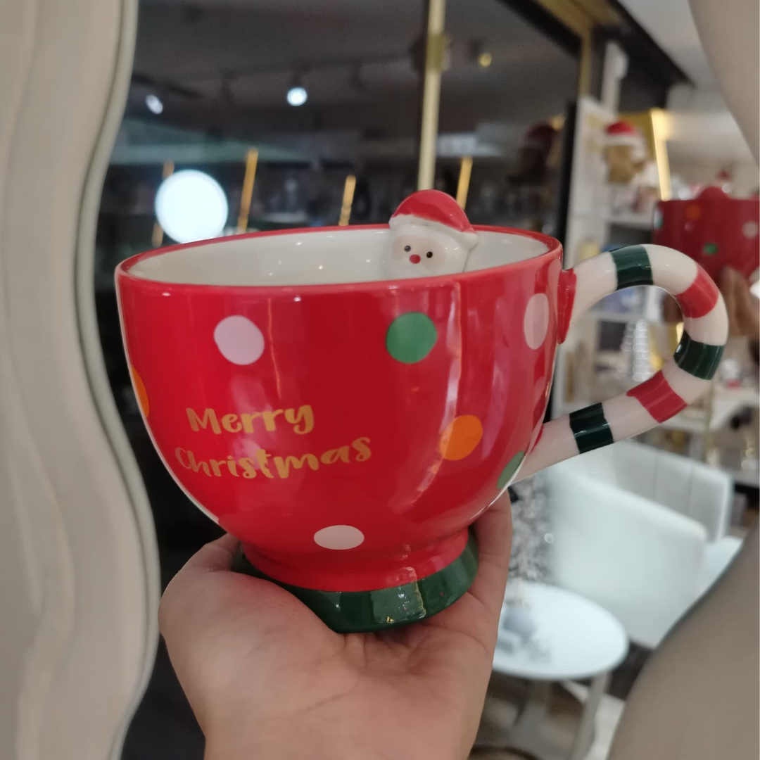 TAZA DE NAVIDAD ENCANTADORA GRANDE