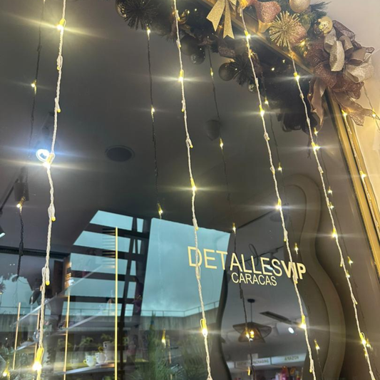 CORTINA DE LUCES NAVIDAD VIRAL