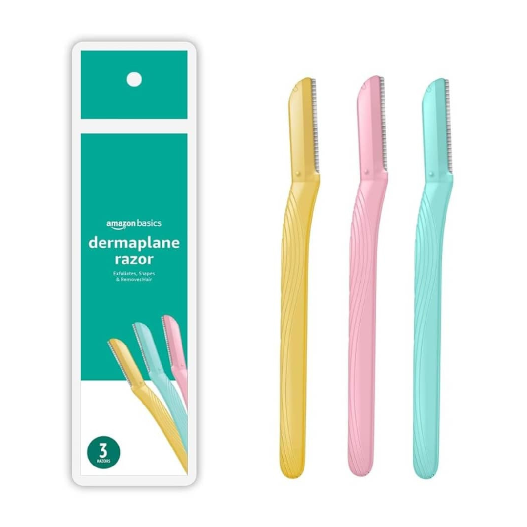 SET DE 3 AMAZON BASICS DEPILADORA FACIAL