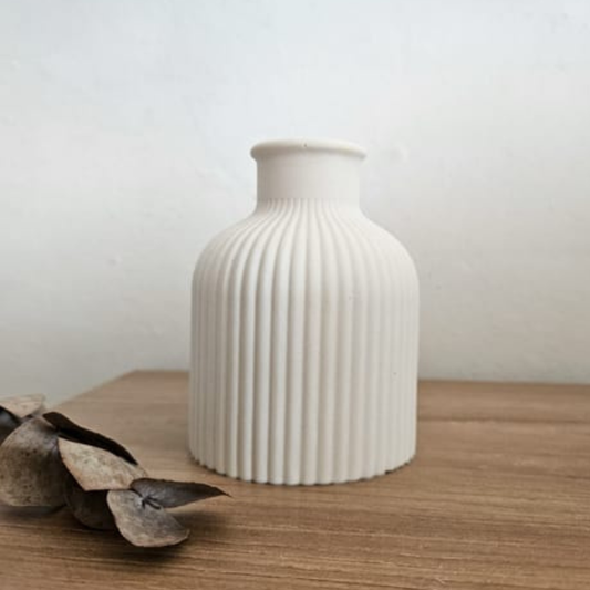 MINI FLORERO DE CERAMICA CON LINEAS PINTEREST