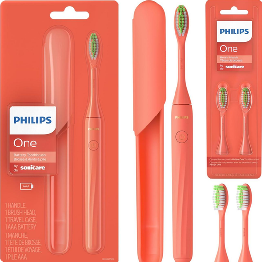KIT DE CEPILLO DE DIENTES CON ESTUCHE Y REPUESTOS MARCA PHILIPS - ANABELLE