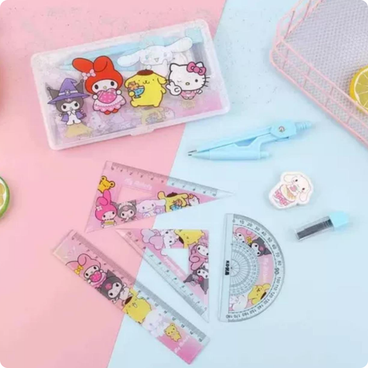 KIT GEOMÉTRICO SANRIO
