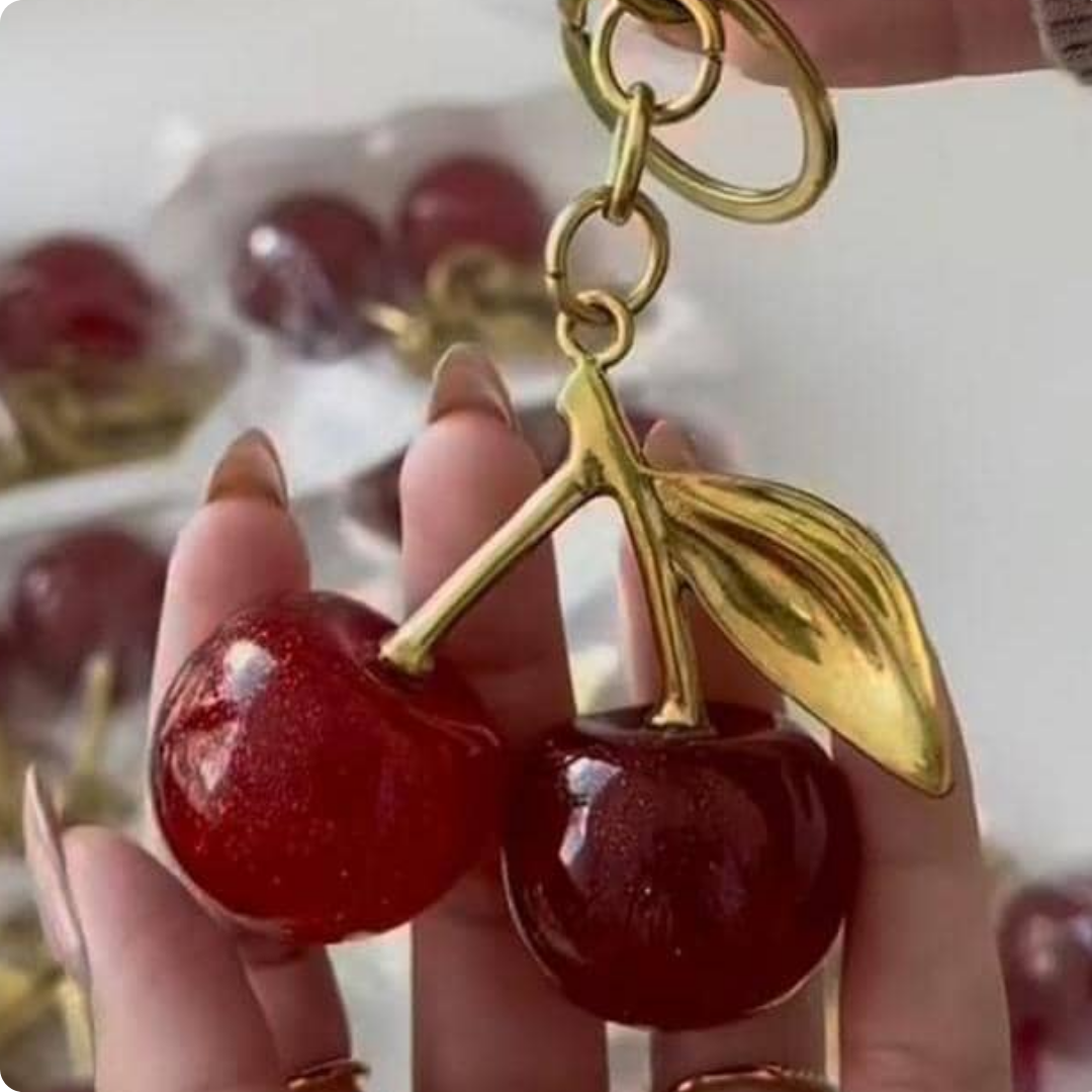 LLAVERO DE CEREZA VIRAL