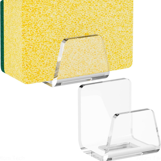 PORTA ESPONJAS ACRÍLICO PEQUEÑO AMAZON