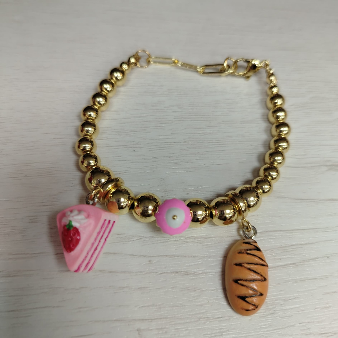 PULSERA TORTA Y PONQUE