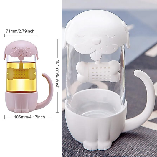 TAZA DE PERRITO PARA HACER INFUSIONES DE TE