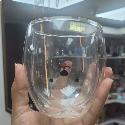 VASO DOBLE CAPA DE OSITO