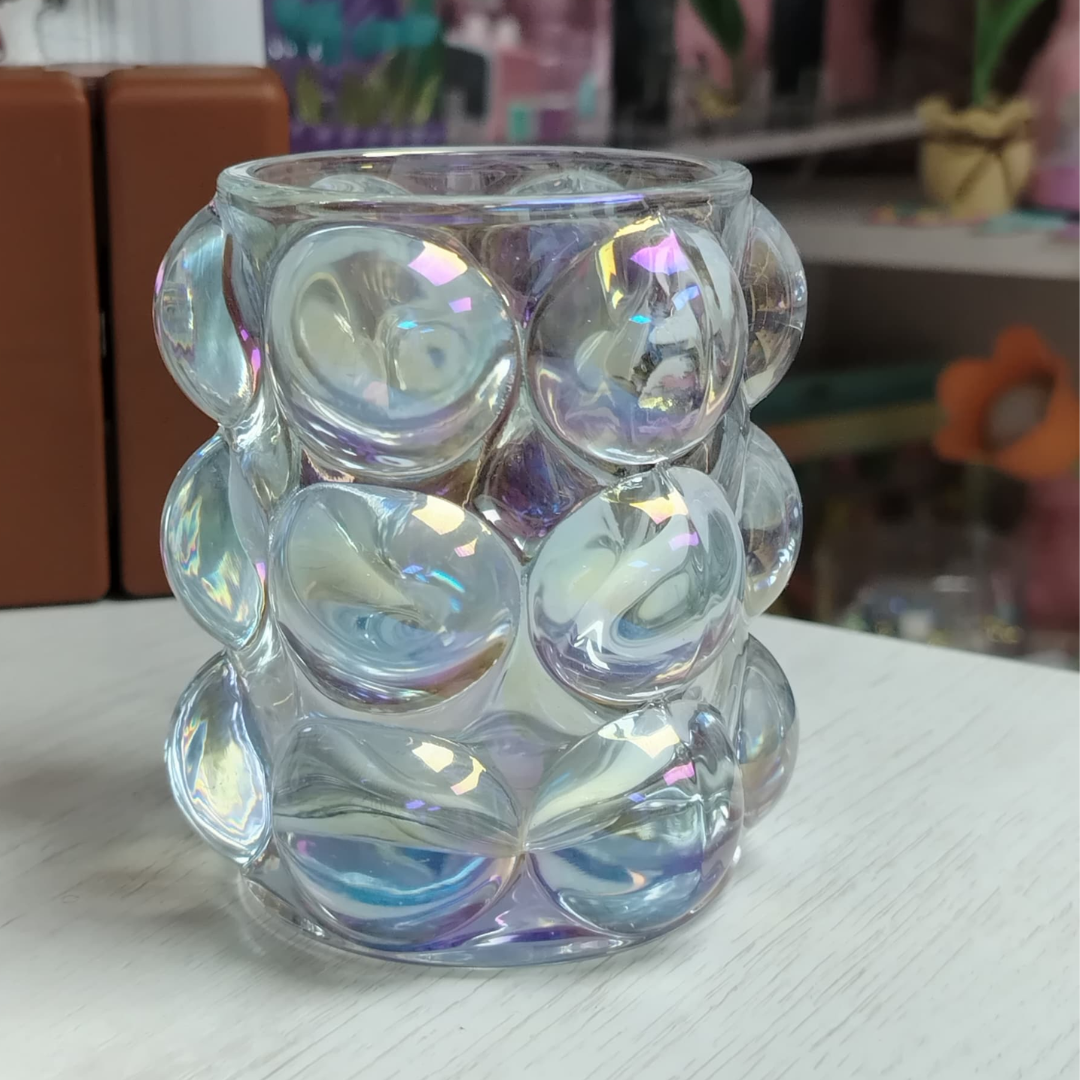VASO TORNASOL CON CIRCULOS
