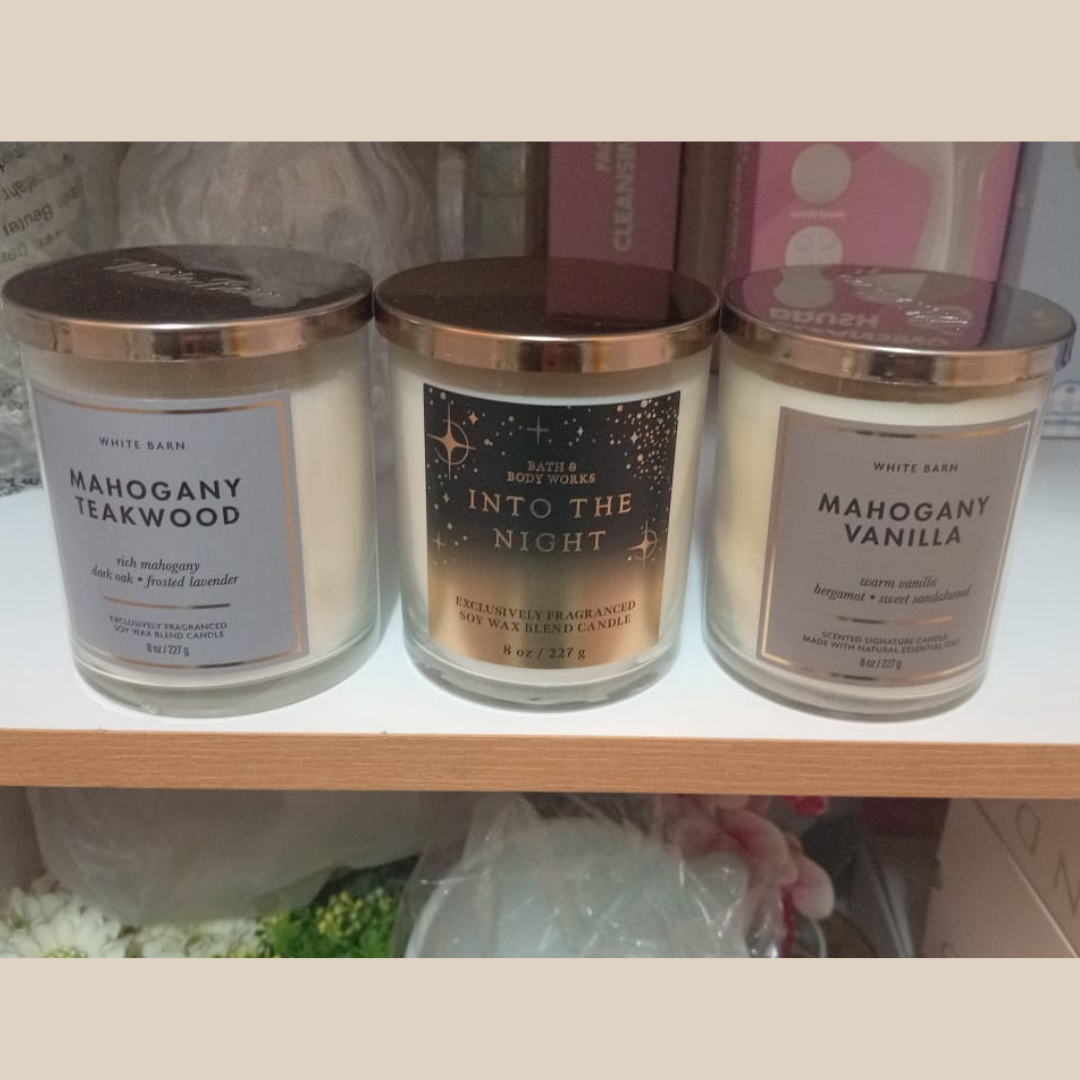 VELA AROMATIZANTE DE UNA MECHA BATH AND BODY