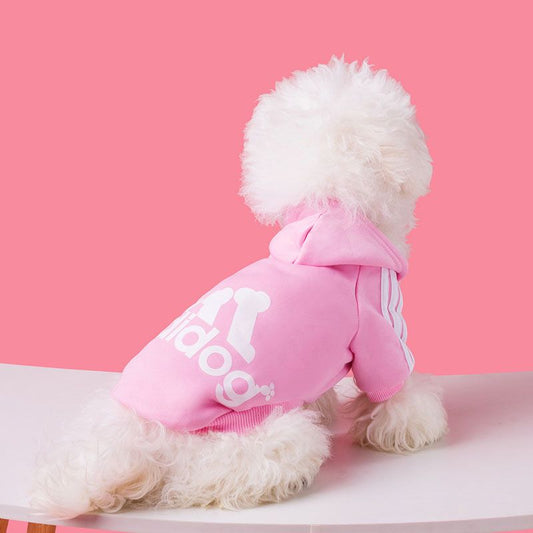 ABRIGO ADIDOG ROSADO TALLA XL
