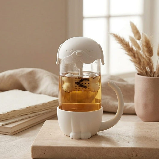 TAZA DE PERRITO PARA HACER INFUSIONES DE TE