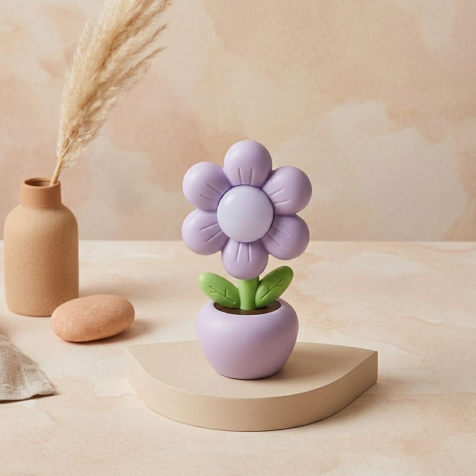 MINI LAMPARA EN FORMA DE FLOR