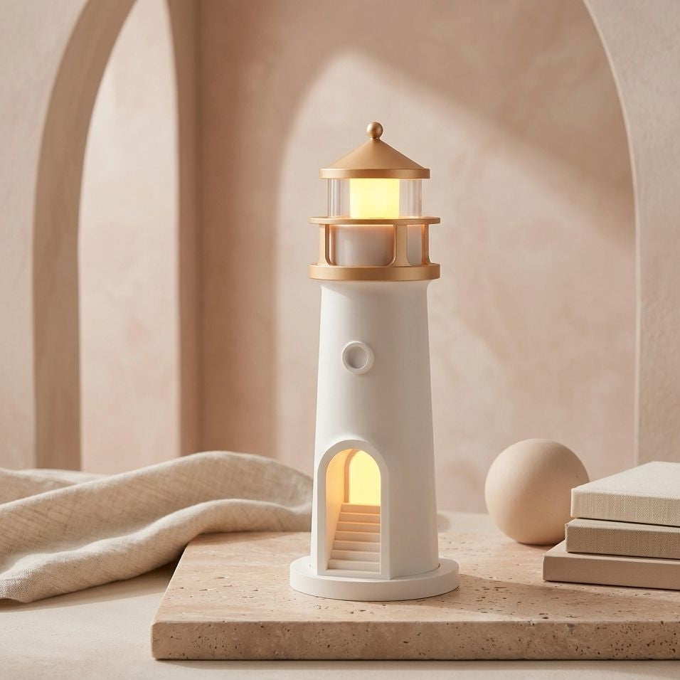 LÁMPARA DE FARO CON PROYECCIÓN DE LUNA CON BLUETOOTH