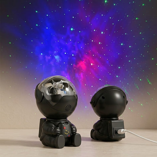 ROBOT ASTRONAUTA COLOR NEGRO PEQUEÑO