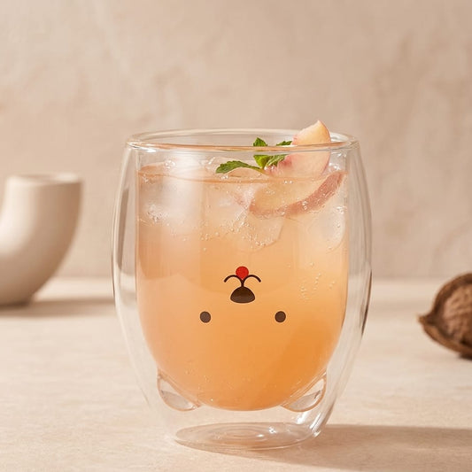 VASO DOBLE CAPA DE OSITO