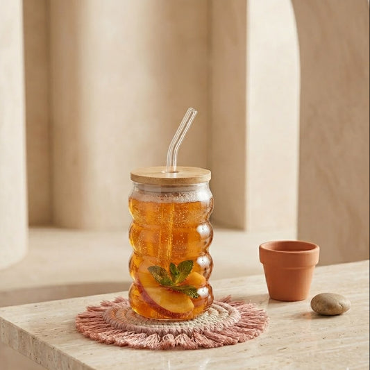 VASO DE 4 ONDAS CON TAPA Y PITILLO PEQUEÑO