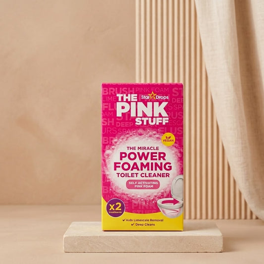 LIMPIADOR ESPUMOSO DE INODOROS THE PINK STUFF SOBRES