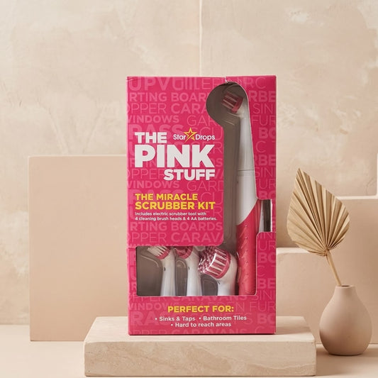 KIT DE CEPILLOS FREGADORES THE PINK STUFF