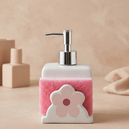 DISPENSADOR DE FLOR CON ESPONJA