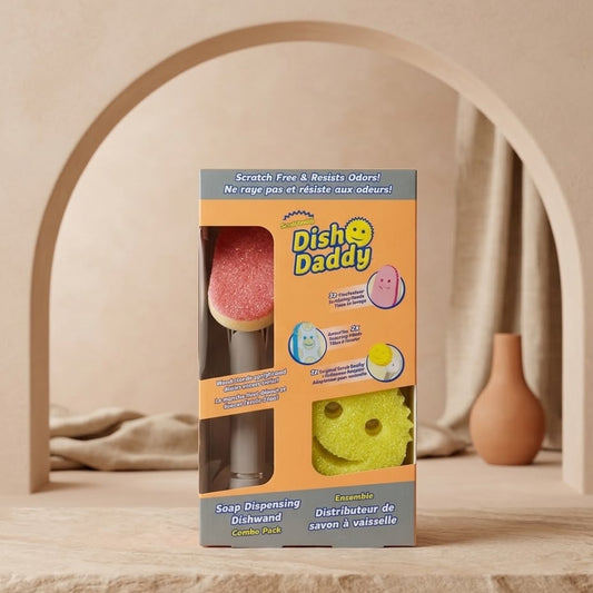 KIT DISPENSADOR DE JABÓN PARA VAJILLAS DISH DADDY