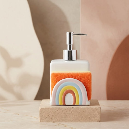 DISPENSADOR DE ARCOIRIS CON ESPONJA