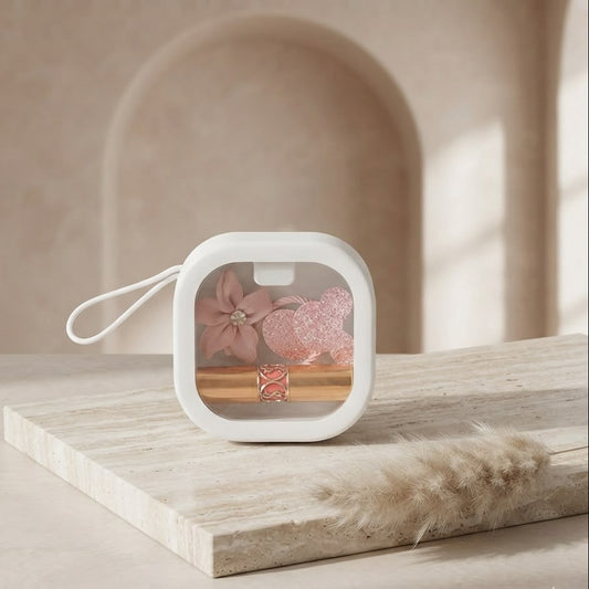 KIT DE 4 ORGANIZADORES CUADRADOS MULTIFUNCIONAL DE COLITAS GANCHOS DE ANABELLE