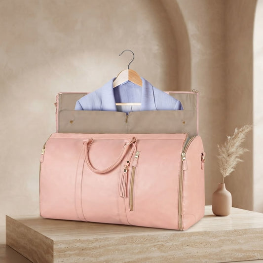BOLSO MULTIFUNCIONAL DE VIAJE ROSADO GRANDE