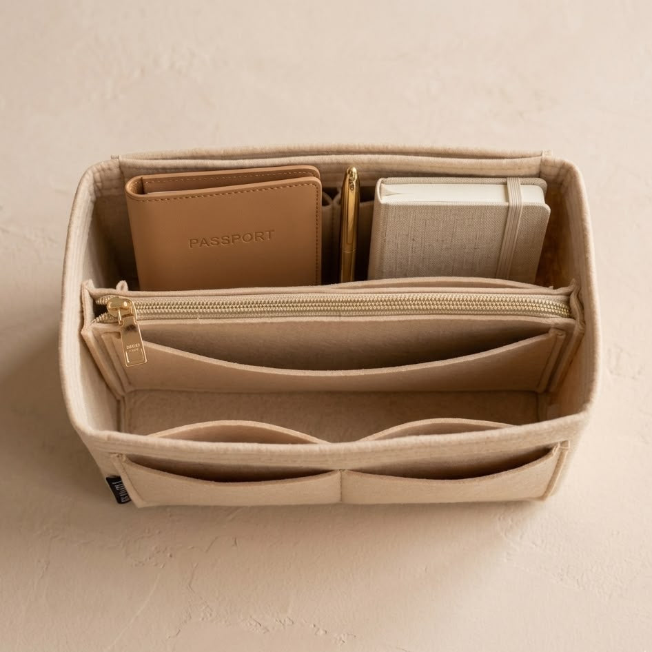 ORGANIZADOR DE TELA PARA METER DENTRO DE LA CARTERA