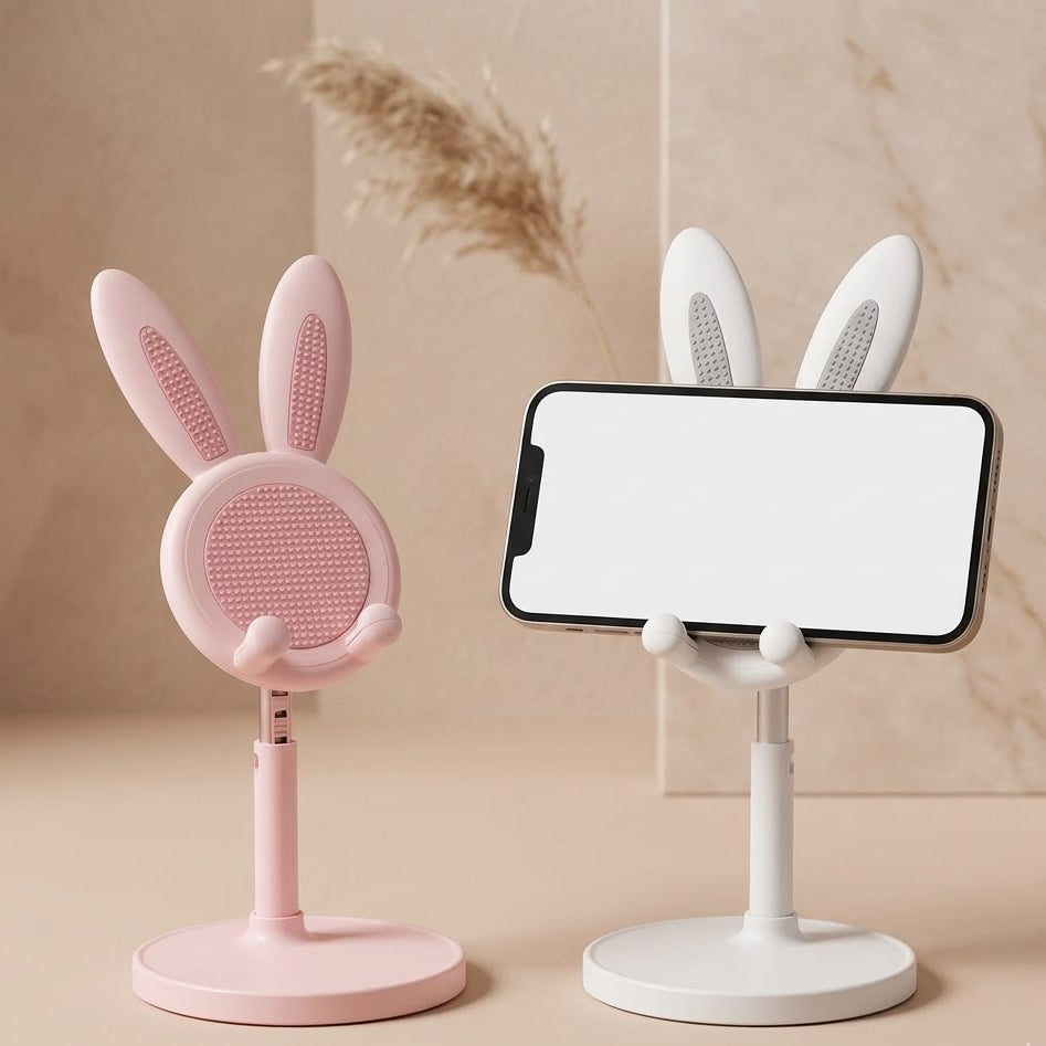 SOPORTE PARA CELULAR DE CONEJO