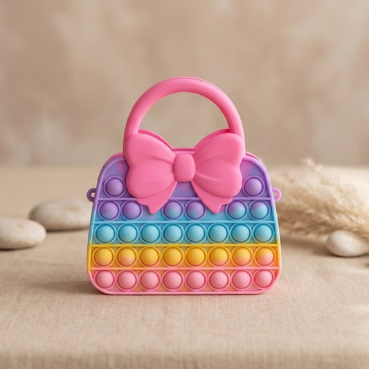 BOLSO COLORIDO DE SILICÓN PARA NIÑAS