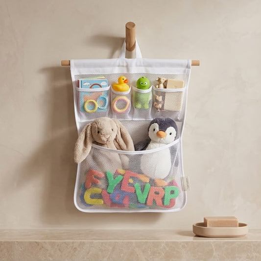 ORGANIZADOR DE MALLA PARA JUGUETES DE BAÑERA
