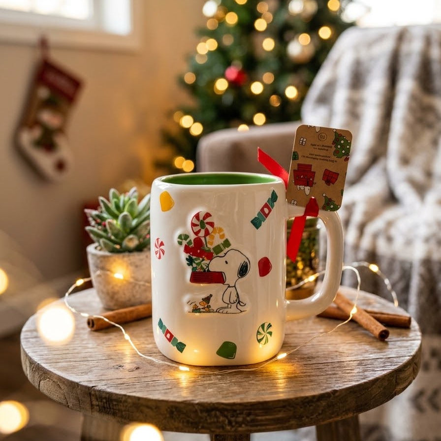 TAZA DE SNOOPY NAVIDAD