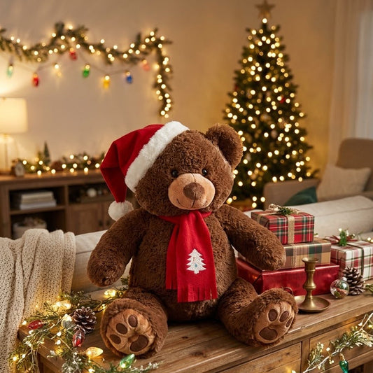 PELUCHE OSO DE NAVIDAD